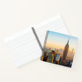 Sonnenuntergang über New York Notizblock (Innenseite)