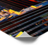 Sonnenuntergang über New York Poster (Ecke)