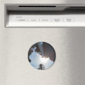 Sonnenuntergang über Parkanlage Magnet (In Situ (Geschirrspüler))