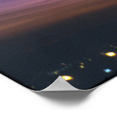 Sonnenuntergang über Phoenix Poster (Ecke)