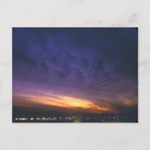 Sonnenuntergang über Phoenix Postkarte