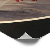 Sonnenuntergang über Pilatus, Schweiz Poster (Ecke)