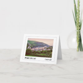 Sonnenuntergang über Port Isaac, Cornwall Karte