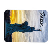 Sonnenuntergang über Replik der Freiheitsstatue in Magnet (Horizontal)