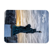 Sonnenuntergang über Replik der Freiheitsstatue in Magnet (Horizontal)