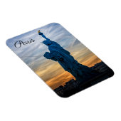 Sonnenuntergang über Replik der Freiheitsstatue in Magnet (Rechte Seite)