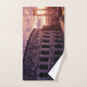 Sonnenuntergang über Rom Kolosseum Handtuch (Handtuch)