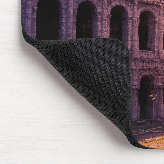 Sonnenuntergang über Rom Kolosseum Mousepad (Ecke)