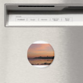Sonnenuntergang über Salthill Magnet (In Situ (Geschirrspüler))