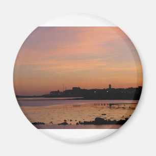 Sonnenuntergang über Salthill Magnet