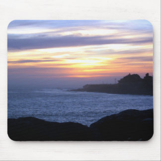 Sonnenuntergang über Santa Cruz Mousepad