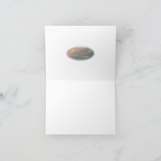 Sonnenuntergang über Scuttlehole Dankeskarte (Innenseite)