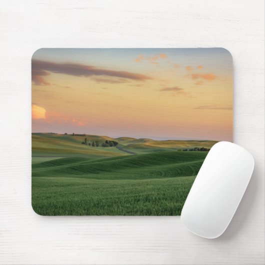 Sonnenuntergang über Staat der Weizen-Feld-| Mousepad (Mit Mouse)