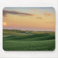 Sonnenuntergang über Staat der Weizen-Feld-|