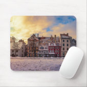Sonnenuntergang über Straße in Riga Mousepad (Mit Mouse)