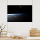 Sonnenuntergang über Südamerika Poster (Küche)