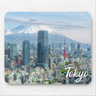 Sonnenuntergang über Tokio, Japan Mousepad