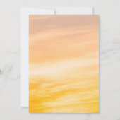 Sonnenuntergang über Wasser Beerdigung Gedenkstätt (Rückseite)