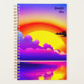 Sonnenuntergang über Wasser Planer (Vorderseite)