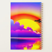 Sonnenuntergang über Wasser Planer (Rückseite)