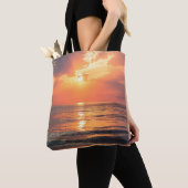 Sonnenuntergang über Wasser Tasche (Von Nahem)