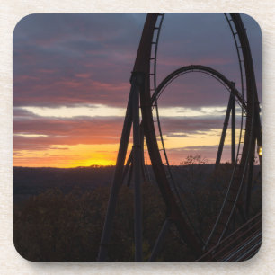 Sonnenuntergang über Wildbrand Getränkeuntersetzer