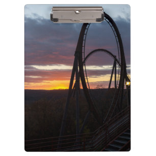 Sonnenuntergang über Wildbrand Klemmbrett