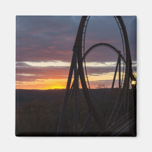 Sonnenuntergang über Wildbrand Magnet