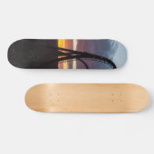 Sonnenuntergang über Wildbrand Skateboard (Horizontal)