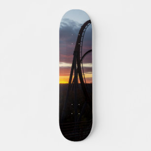 Sonnenuntergang über Wildbrand Skateboard