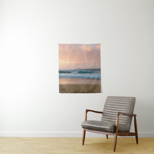 Sonnenuntergang und Meer Wandteppich (Beispiel)