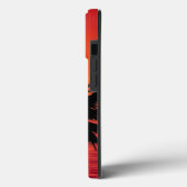 Sonnenuntergang und Palmen Case-Mate iPhone Hülle (Rückseite / Links)