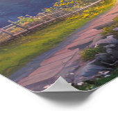 Sonnenuntergang und Sakuras Gnade Poster (Ecke)