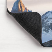 Sonnenuntergang und Wolken über Mt Fitzroy Mousepad (Ecke)