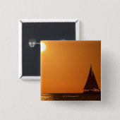 Sonnenuntergang und Yacht Button (Vorne & Hinten)