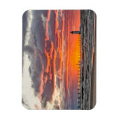 Sonnenuntergang unterhalb des Horizonts Magnet (Vertikal)