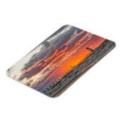 Sonnenuntergang unterhalb des Horizonts Magnet (Linke Seite)