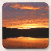 Sonnenuntergang Untersetzer (Vorderseite)