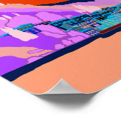 Sonnenuntergang Varenna Lago Maggiore Poster (Ecke)