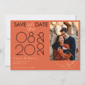 Sonnenuntergang Verona Foto Hochzeit Save The Date (Vorderseite)