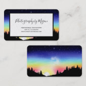 Sonnenuntergang Visitenkarte (Vorne/Hinten)