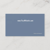 Sonnenuntergang-Visitenkarten Visitenkarte (Rückseite)