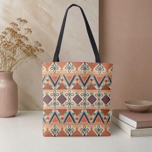 Sonnenuntergang Volkskunst Tasche