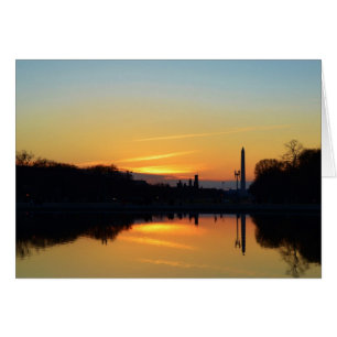Sonnenuntergang vom Capitol Hill.