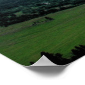 Sonnenuntergang vom East Ridge Poster (Ecke)