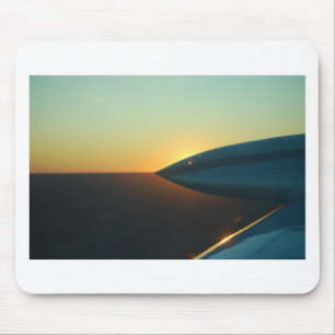 Sonnenuntergang von Cessna 310 Mousepad