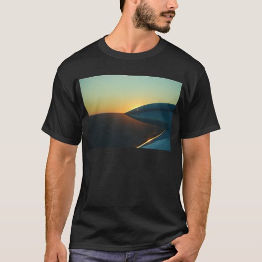 Sonnenuntergang von Cessna 310 T-Shirt (Vorderseite)