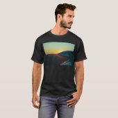 Sonnenuntergang von Cessna 310 T-Shirt (Vorne ganz)