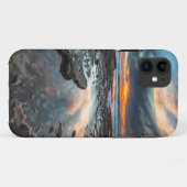 Sonnenuntergang von den Gezeitenpools Case-Mate iPhone Hülle (Rückseite (Horizontal))