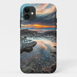 Sonnenuntergang von den Gezeitentümpeln Case-Mate iPhone Hülle